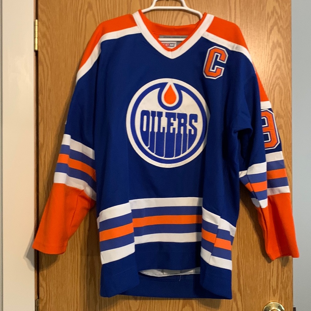 NHL Oilers Men’s Hockey Jersey